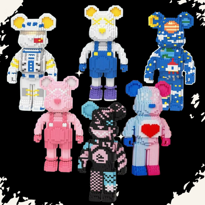 KuboBears™ Buildable Brick Bears