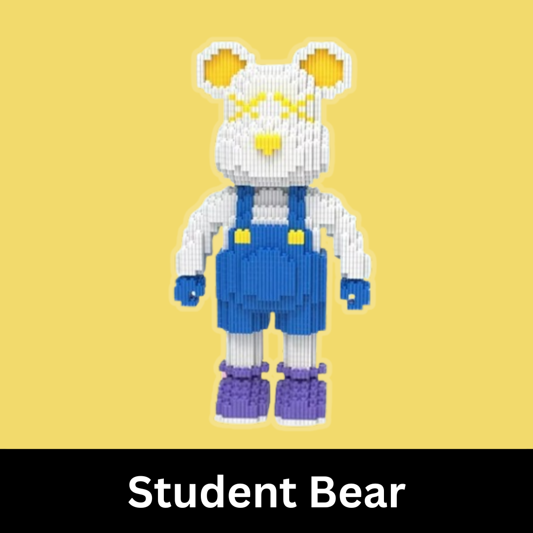 KuboBears™ Buildable Brick Bears